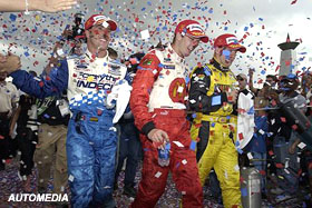 Sebastien Bourdais, Mario Dominguez, AJ Allmendinger