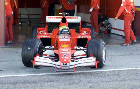 Felipe Massa, Ferrari F2005, Valencia