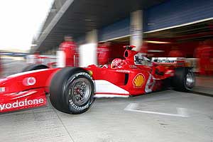 Michael Schumacher, Ferrari F2004 V8