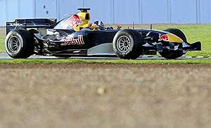 David Coulthard, Red Bull RB2 - Ferrari