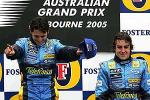 Giancarlo Fisichella, Fernando Alonso