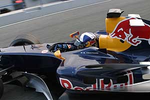 David Coulthard, Red Bull RB2 - Ferrari
