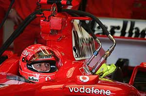 Michael Schumacher, Ferrari F2004M