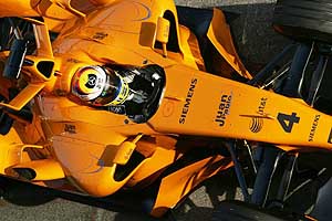 Juan Pablo Montoya, McLaren MP4-21