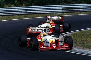 Michele Alboreto, Luca Badoer, BMS Lola-Ferrari, 1993