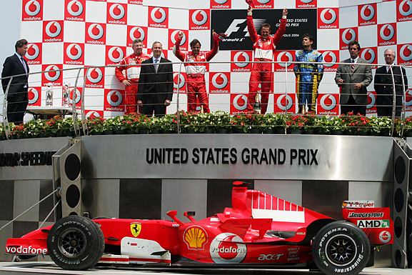 Felipe Massa, Michael Schumacher, Giancarlo Fisichella