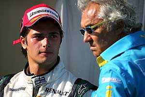 Nelson Piquet, Flavio Briatore