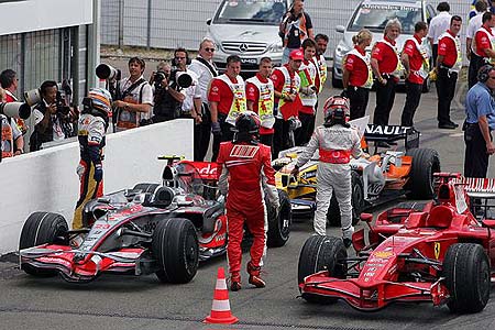 Kimi Raikkonen, Heikki Kovalainen