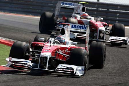 Jarno Trulli, Timo Glock (Toyota)