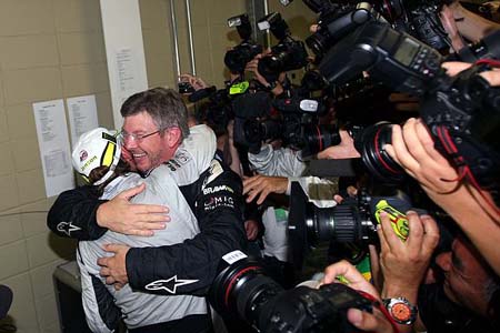 Jenson Button, Ross Brawn