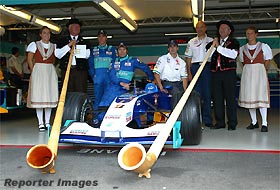 Nick Heidfeld & Heinz-Harald Frentzen